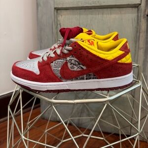 Nike SB Dunk Low Premium QS Crawfish 2014 504750-660 NIB Neverworn